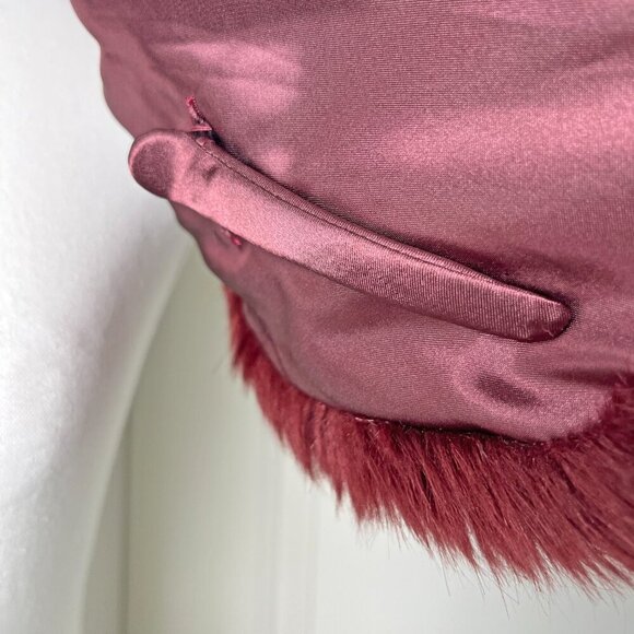 Vtg Houndstooth Detachable Collar Wool Blazer & Handmade Brooch Unisex M Women L - Picture 4 of 8